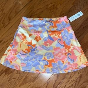 NWT Nanette Lepore floral skort sz M